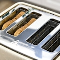 Miniatyrbild 9 av 10: Vattenkokare med brödrost 1,7L vattenkokare 4 skivor toast frukostset med 7 bryningsnivåer, automatisk avstängning, avfrostnings- och återuppvärmnings
