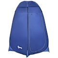 Pikkukuva 1 / 9: Pop Up Wc-Teltta Mobile Camping Suihkuteltta Vaihtoteltta Sisätaskulla Suihkukaappi Vedenpitävä Polyesteri Tummansininen 120 X 120 X 190 Cm