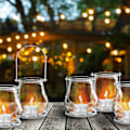 Miniatyrbild 2 av 7: Lykta transparent set om 12