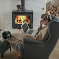 Miniatyrbillede 3 af 7: Bronzefarvet komfurventilator uden el