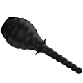 Miniatyrbillede 2 af 8: Mr Play - Anal Douche Blkm7 Super Power Black