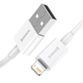 Pikkukuva 2 / 9: Superior-kaapeli USB-kaapeli Iphone Lightning 2.4A 1m Valkoinen
