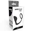 Miniatyrbild 5 av 6: Addicted Toys - Analplugg Med Svart Penisring