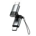 NEXTBATT Lightning hona till USB-C 2.0-adapter - Svart/Grå