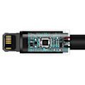 Miniatyrbild 8 av 9: Stark flätad kabel USB Iphone Lightning 2,4 A 2 m svart