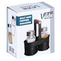 Miniatyrbillede 8 af 9: Salt og peber shakers med stativ, 3 stk