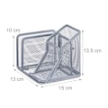 Miniatyrbillede 3 af 5: Penneholder i mesh med brevholder