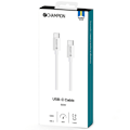 Pikkukuva 2 / 2: USB-C-kaapeli 60W 1m valkoinen