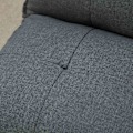 Miniatyrbillede 9 af 10: Gulvstol 2-i-1 Gulv Sovesofa Sovesofa 13 Positioner Justerbart ryglæn til stue Linned 100 x 71 x 54 cm Grå