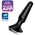 Miniatyrbillede 2 af 6: Satisfyer - Plug Ilicious 2 Plug Vibrator Sort