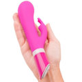 Miniatyrbillede 2 af 7: B Swish - Bwild Deluxe Bunny Rabbit Vibrator Raspberry