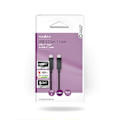 Pikkukuva 3 / 3: USB kaapeli | USB 3.2 Gen 1 | USB-C™ Uros | USB-C™ Uros | 60 W | 4K@60Hz | 5 Gbps | Niklattu | 2.00 m | Pyöreä | PVC | Musta | Laatikko
