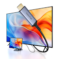 Miniatyrbillede 9 af 9: USB-C - HDMI kabel 8K 60Hz fleksibelt holdbart 1,5m sort
