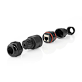 Miniatyrbillede 5 af 6: Netværkskobling | Udendørs | CAT6 | Skærmet | RJ45 Hun | RJ45 Hun | Lige | PVC | Box