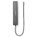 Miniatyrbillede 3 af 7: USB Multi-Port Adapter | USB 3.2 Gen 1 | USB-C™ Han | Micro SD / RJ45 Hun / SD / 2x HDMI™ / 2x USB-C™ / 3x USB-A Hun | 0.40 m | Runde | Guldplateret |