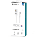 Pikkukuva 2 / 2: USB-A–USB-C-kaapeli 1 m valkoinen