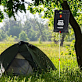Miniatyrbillede 3 af 11: Bærbar solbruser: 50°C varme, 15L tank - perfekt til camping