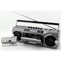 Pikkukuva 4 / 7: Kasettiradio Stereo Bluetooth SRR80TI Hopea
