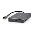 Pikkukuva 7 / 8: USB N Moniporttisovitin | USB 3.2 Gen 1 | USB-C™ Uros | Micro SD / RJ45 Naaras / SD / USB-C™ Naaras / 2x HDMI™ / 2x USB-A Naaras | 5 Gbps | 0.20 m | P