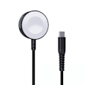 Miniatyrbillede 1 af 9: 5W induktiv oplader til Apple Watch + USB-C kabel, sort