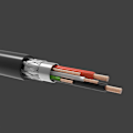 Miniatyrbillede 2 af 8: Kabel til printer scanner USB-B - USB-A 2.0 10m sort