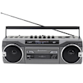 Pikkukuva 2 / 7: Kasettiradio Stereo Bluetooth SRR80TI Hopea