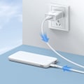 Pikkukuva 5 / 7: PVC-kaapeli USB0-A - microUSB 480 Mb/s 1m valkoinen