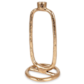 Miniatyrbillede 3 af 7: Elegant klassisk lysestage i gyldent aluminium