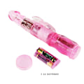 Miniatyrbillede 7 af 8: Baile - Pink Rabbit Mini Rotator Superstimulator