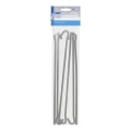 Miniatyrbillede 1 af 4: Klippepind 30cm metal firkantet 6 stykker i polybag