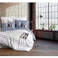 Miniatyrbillede 1 af 2: Ranforce Single Quilt Cover Set Forever - Grå