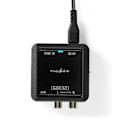 Miniatyrbillede 6 af 9: Digital Audio Converter | 1-vejs | Tilslutninger indgang: HDMI™ Input | Tilslutninger udgang: 2x (2x RCA Hun) / 3.5 mm | Automatisk | Antracit