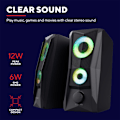 Miniatyrbillede 5 af 8: GXT 606B Javv Speaker Kit RGB