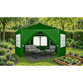 Pikkukuva 7 / 8: Garden Trade Pavilion Teltta 2x2x2 m Windows Green MultiGardenilla