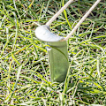 Miniatyrbild 7 av 7: Tältpinne 40cm metallribbad 2 stycken i polybag