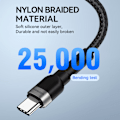 Pikkukuva 8 / 8: Kaapeli iPhonelle USB-C - Lightning PD 30W 2m musta