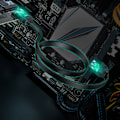 Pikkukuva 6 / 9: Laajennuskortti PCIe 3.0 x4 -sovitin, lisäksi kaksi SSD-paikkaa M.2 M-Key ja M.2 B-Key