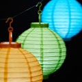 Miniatyrbild 6 av 9: Färgglada LED-lyktor 10 st
