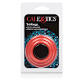 Pikkukuva 5 / 5: Calexotics - Tri-Rings Set Red