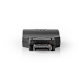 Miniatyrbild 2 av 5: Displayport-adapter | DisplayPort Hane | VGA hona 15p | 1080p | Nickelplaterad | Rak | Rund | ABS | ABS | Svart | Låda