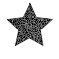 Miniatyrbild 2 av 4: Bijoux - Indiscrets Flash Black Star Nipple Caps