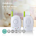Miniatyrbillede 2 af 6: Babyalarm | FHSS (Frequency-Hopping Spread Spectrum) | Med talk back-funktion | Rækkevidde: 300 m | Batteri / Strømforsyning | Grøn / Hvid