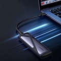 Pikkukuva 3 / 7: Taskukotelo M.2 SSD -asemalle USB 3.2 Gen 2 SuperSpeed ​​​​USB 10 Gbps harmaa
