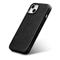 Miniatyrbillede 6 af 9: Magnetisk iPhone 14 Læder Taske med MagSafe Oil Wax Premium Læder Taske sort