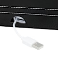 Miniatyrbillede 6 af 9: Desk organizer kunstlæder
