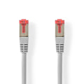 Pikkukuva 1 / 3: CAT6 Verkkokaapeli | RJ45 uros | RJ45 uros | SF/UTP | 20.0 m | Pyöreä | PVC | Harmaa | Label