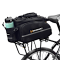 Miniatyrbillede 3 af 9: Stor cykeltaske til bagagerum 35l + sort regnslag