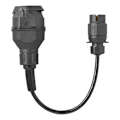 Miniatyrbillede 4 af 5: Adapterkabel 30 cm fra 7-polet til 13-polet type Multicon West