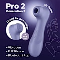 Miniatyrbillede 7 af 8: Satisfyer - Pro 2 Generaciã“N 3 Lilac Bluetooth & App