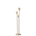 Miniatyrbillede 3 af 5: Gulvlampe Judy 3 Lü Eskitme Bal Camlı Lambader